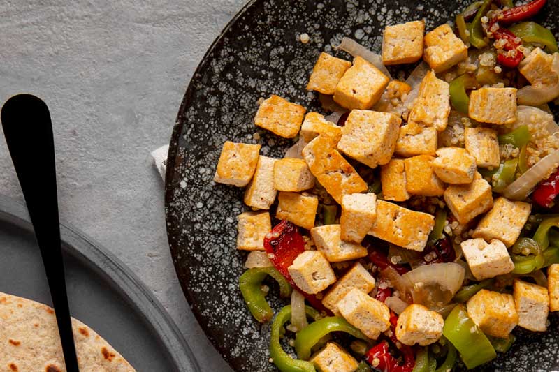 Paneer Tikka Quesadilla