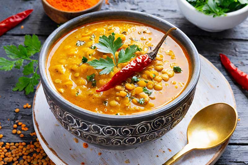 Chana Dal Tadka with Tandoori Twist