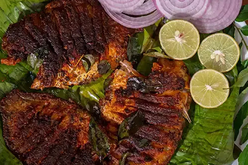 Karimeen Pollichathu