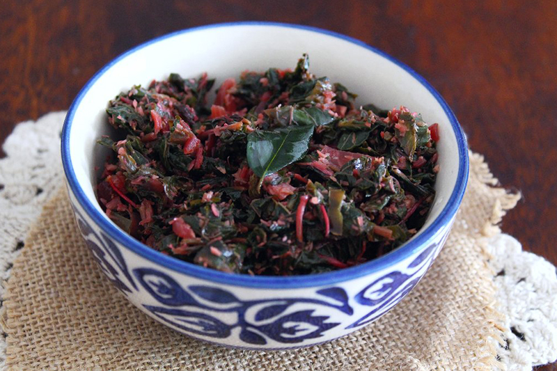 Tambdi Bhaji