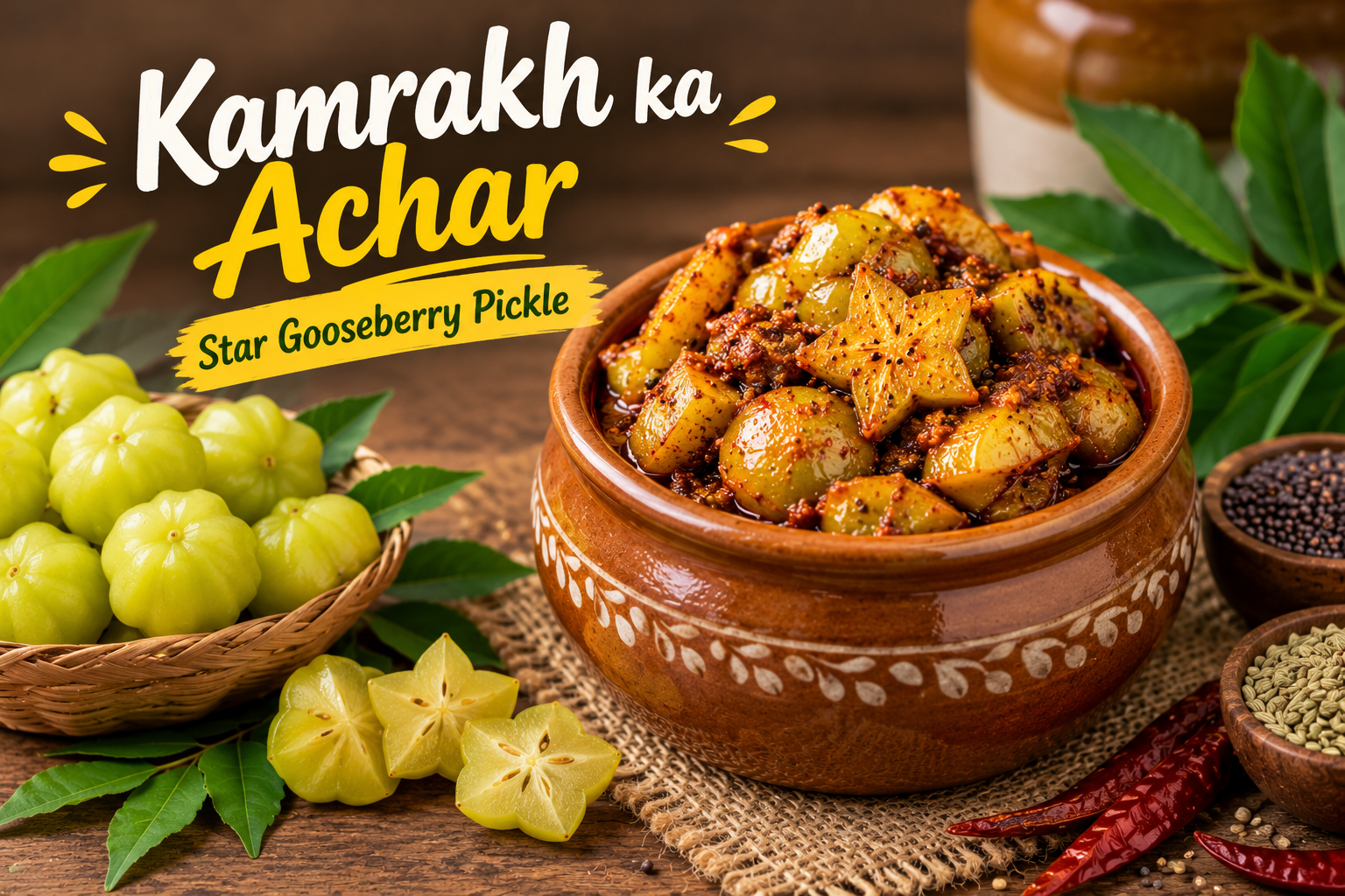 Kamrakh ka Achar
