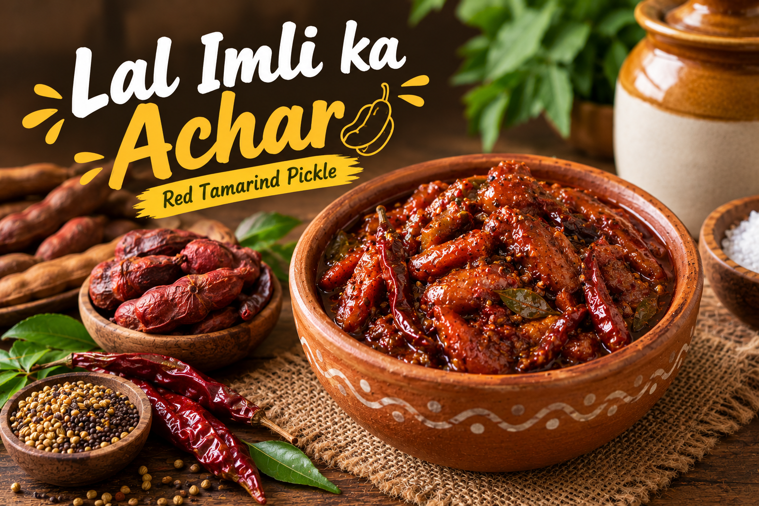 Lal Imli ka Achar